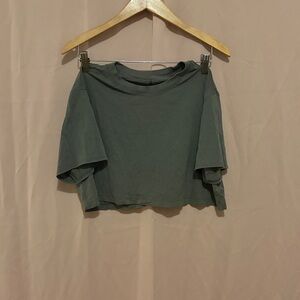 lululemon athletica Teal Crop Top